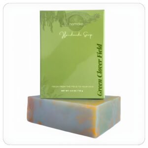 green clover field soap